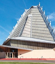 The Beth Sholom Synagogue, designed by Frank Lloyd Wright and opened 60 years ago, still stands as a functioning place of worship and an art piece in Elkins Park, Pa., just north of Philadelphia.