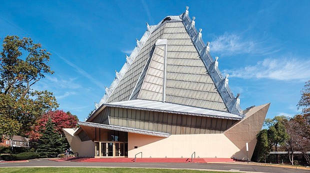 The Beth Sholom Synagogue, designed by Frank Lloyd Wright and opened 60 years ago, still stands as a functioning place of worship and an art piece in Elkins Park, Pa., just north of Philadelphia.