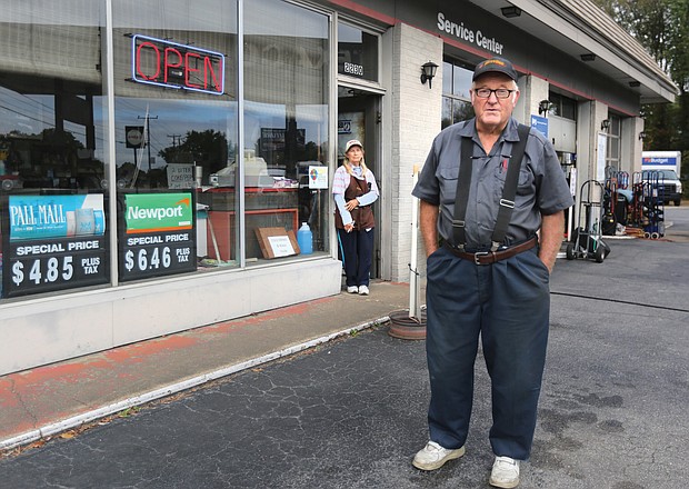 Raleigh “Red” Carr and his wife, Jean, are seeing customers dwindle at their gas station and convenience store in South Side since the city imposed a 50-cent tax on a pack of cigarettes beginning July 1. The store in the 2200 block of Broad Rock Boulevard has been the couple’s main livelihood for nearly 50 years.