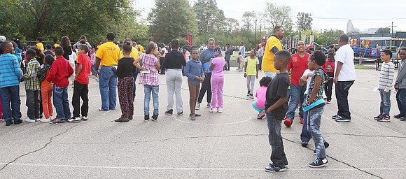 Carver Elementary School in Richmond had a banner day on Sept. 19. A cadre of businessmen surprised an assembly of ...