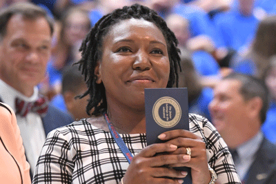 On Wednesday, October 2, 2019, Wyatt received a big lift at a surprise school assembly where she was presented with ... On Wednesday, October 2, 2019, Wyatt received a big lift at a surprise school assembly where she was presented with ...