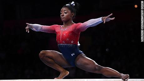 Simone Biles has done it again. And by it, we mean completing jaw-dropping moves that further proves she's pretty much …
