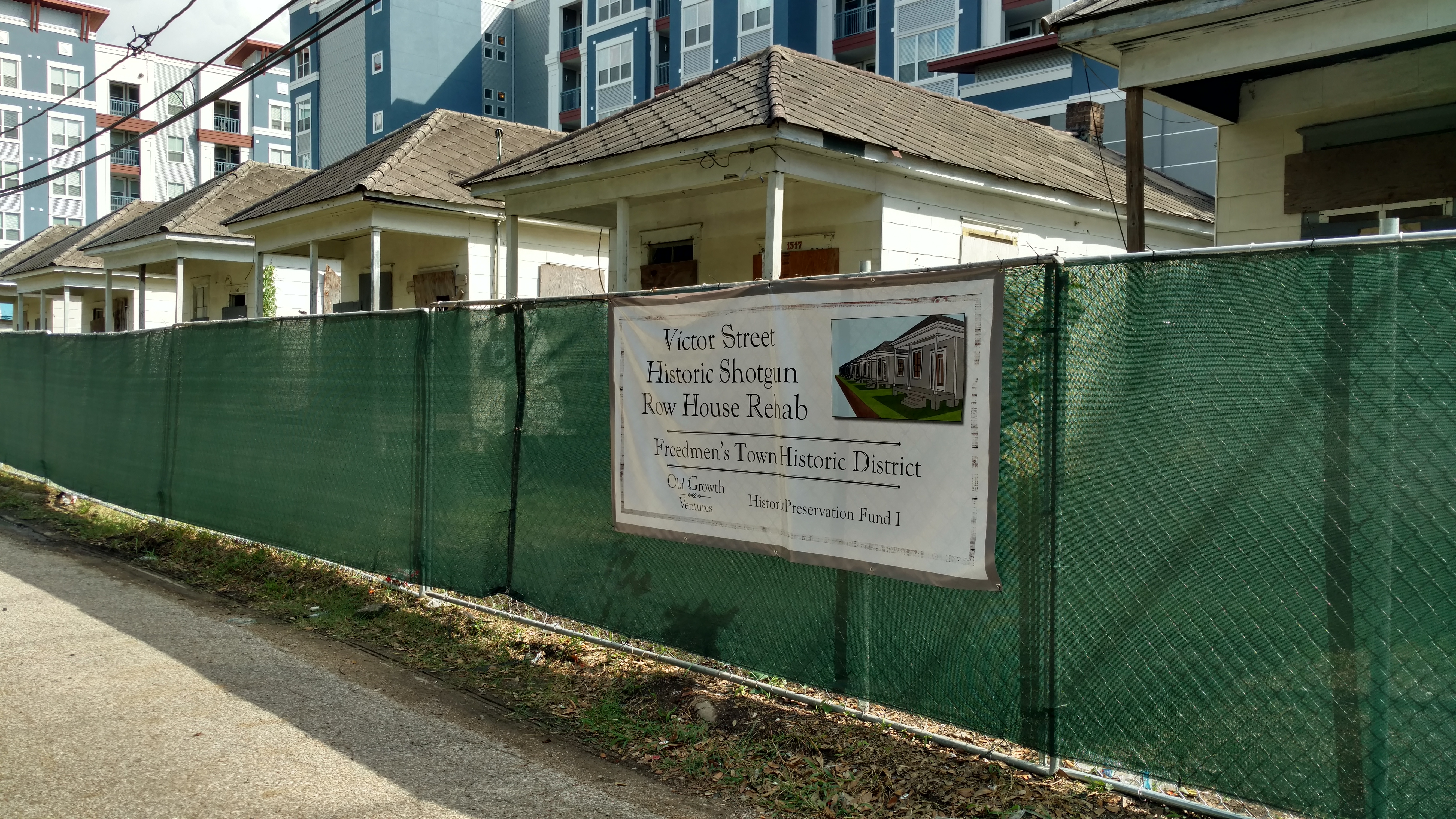 Old Growth Ventures Announces Victor Street Historic Shotgun Row