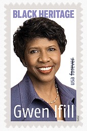 Pioneering journalist Gwen Ifill, the late anchor of the PBS “News Hour,” will be honored on a Forever stamp in ...