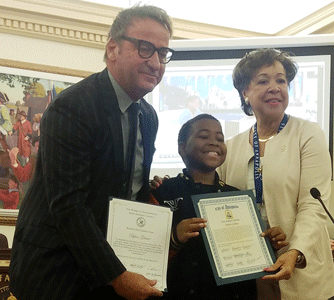 The rapper and performer also received a key to the city, congratulations from Annapolis City officials; and well wishes from ... The rapper and performer also received a key to the city, congratulations from Annapolis City officials; and well wishes from ...