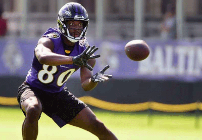 Boykin failed to catch a pass in two games before the Ravens had the bye last week. On the positive ... Boykin failed to catch a pass in two games before the Ravens had the bye last week. On the positive ...