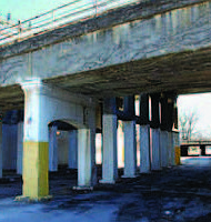 Several decaying viaducts on the south side will soon be repaired as part of the 75th Street Corridor Improvement Project which was created to solve transportation and mobility issues for trains and residents in the designated project area. Photo Credit: Provided by the 75th Street Corridor Improvement Project