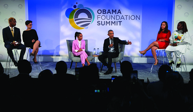 Former U.S. President Barack Obama recently returned to Chicago to host the Obama Foundation Summit at the Illinois Institute of Technology. Photo Credit: The Obama Foundation