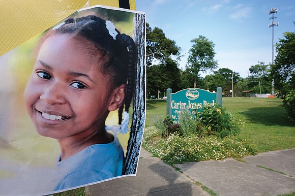 Two young South Side men have been arrested and charged in the murder of 9-year-old Markiya Dickson at Carter Jones ...