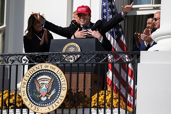 The World Series champion Washington Nationals were honored at the White House on Monday, although more than a half-dozen players ...