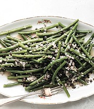 Green Beans with Olive Butter