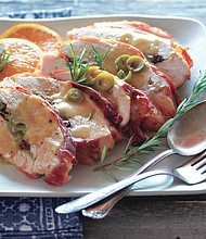 Prosciutto-Wrapped Stuffed Turkey Breast