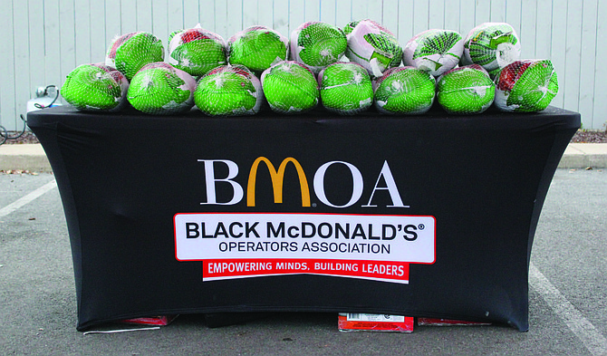 The Black McDonald’s Operators Association of Chicago & Northwest Indiana will sponsor its 19th Annual Food for the Body & Spirit turkey giveaway event from Nov. 20 to Nov. 23 at four different McDonald’s restaurants. Photo credit: By Wendell Hutson