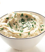 Hummus Mashed Potatoes