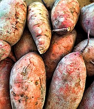 Yams at the 17th Street Farmers' Market