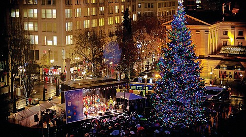 A joyful and festive gathering to "flip the switch" and light Portland's holiday tree. A joyful and festive gathering to "flip the switch" and light Portland's holiday tree.