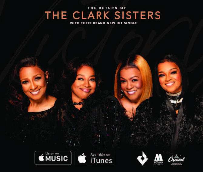 Karew Entertainment in partnership with Motown Gospel recently announced the newest single, “Victory”, from the legendary gospel group, The Clark Sisters.