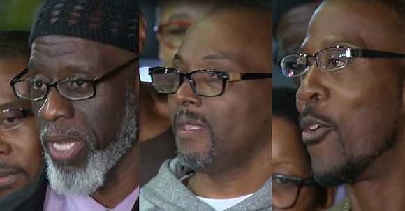 Alfred Chestnut, Ransom Watkins and Andrew Stewart were released and exonerated after spending 36 years in prison for a crime ... Alfred Chestnut, Ransom Watkins and Andrew Stewart were released and exonerated after spending 36 years in prison for a crime ...