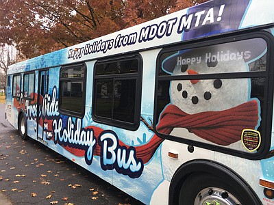 Celebrate The Season Aboard The MDOT MTA Holiday Bus | The Baltimore