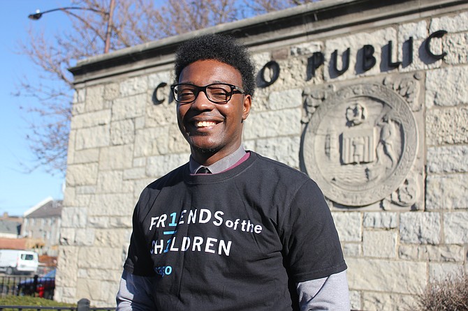 After growing up poor in the West Englewood neighborhood with his mother and younger sister, Maurice Washington, 27, now lives in Kenwood and is a part-time graduate student at the University of
Chicago. Photo credit: By Wendell Hutson