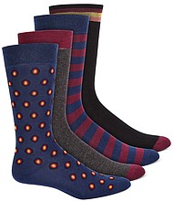 Bar III Holiday Socks, $7