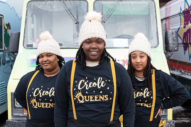 Creole Queens - Raven and Tryshell Robertson and Ariana Mitchell