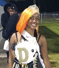Miss North Forest Diamon Thomas