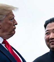 President Donald Trump and North Korea’s leader Kim Jong-un