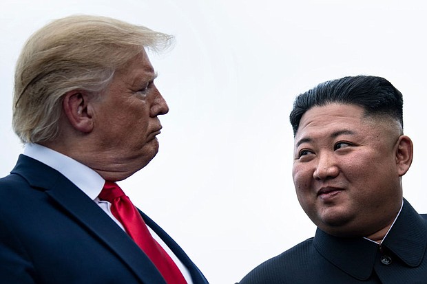 President Donald Trump and North Korea’s leader Kim Jong-un