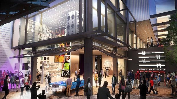Universal Hip Hop Museum at Bronx Terminal Market (image via Kevin Ross/radiofacts.com)