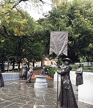“Voices from the Garden: The Virginia Women’s Monument” on Capitol Square features seven life-size bronze statues of noted Virginia women, with more to come. The monument was dedicated in October.