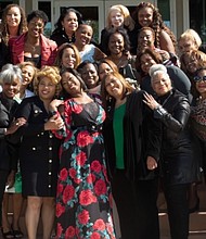 "The Hoffman Estates (IL) Chapter, The Links, Incorporated, held its annual fall fundraiser, Jazzin' & Steppin' into Fashion at the Drake Hotel, Oak Brook IL. The sold out event provided guests an intimate look at the new fall fashions by African American designers in the Chicagoland area. Guests alo were able to shop with the designers after the show. The event Chairman was Crystal Reynolds Lewis and the Co-Chairmen were Helen Hammond Redding and Diane Latta.