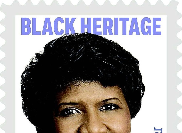 U .S. POSTAL SERVICE ISSUING GWEN IFILL BLACK HERITAGE FOREVER STAMP