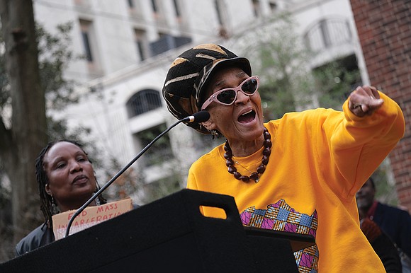 Activists, family members and supporters rallied last Saturday at the Bell Tower in Capitol Square to support prison reform bills ...