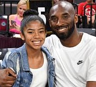 Kobe and his daughter, Gianna