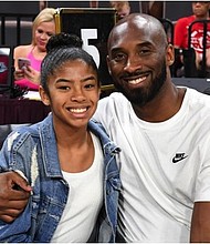 Kobe with daughter Gigi