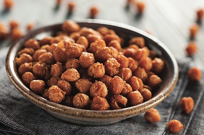 Spicy Crispy Chickpeas