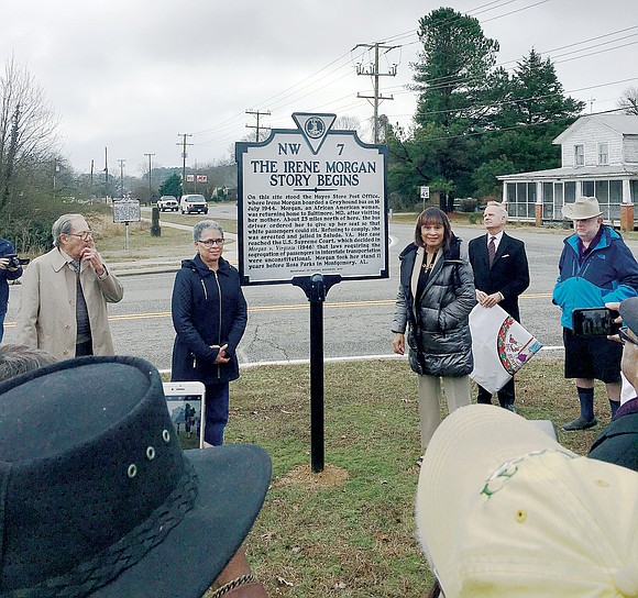 More than 100 people were present last Saturday for the dedication of a state historical marker in Gloucester County’s Hayes ...