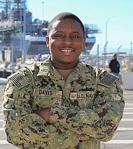 Petty Officer 1st Class Brackshear Davis_credit Mass Communication Specialist 1st Class Tim Miller