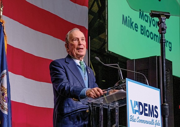 Roughly two weeks before Super Tuesday, former New York Mayor Michael Bloomberg was in Richmond looking for support from voters ...