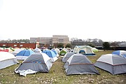 Cathy’s Camp is home to about 130 people.