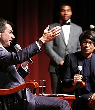 Presidential hopeful Pete Buttigieg, mayor of South Bend, Indiana