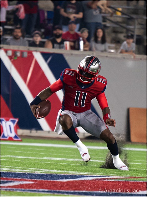 QB PJ Walker leads the Roughnecks to another victory.