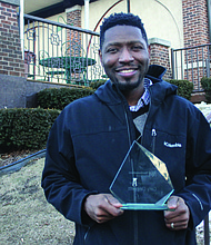 Cory Clegett, a Country Club Hills resident, was honored at the 41st Annual Humanitarian Awards sponsored by Northwestern Memorial Hospital for his community service work helping the homeless.
Photo credit: Wendell Hutson