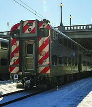 Metra is working with Cook County to create a pilot program that would make Metra and CTA fares equal and allow Metra riders to transfer to CTA. Photos courtesy of Metra