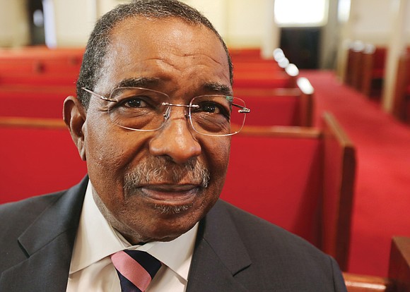 Dr. Levy Mack Armwood Jr., retired pastor of historic Ebenezer Baptist Church in Jackson Ward and a 32-year music teacher ...