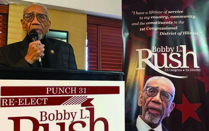 Congressman Bobby Rush (pictured) hosted a Coffee and Conversation event on Feb. 21, where he discussed economic development and workforce development. Photo courtesy of Congressman Bobby Rush