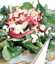 Spinach and Frisee Salad:
