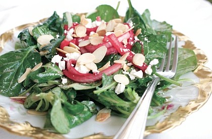 Spinach and Frisee Salad: