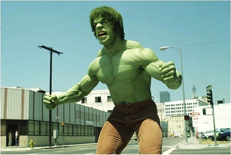 Figure 1 Lou Ferrigno as the Incredible Hulk